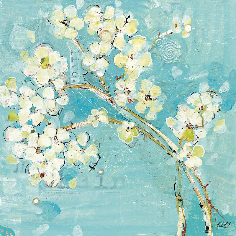 Live Turquoise by Kellie Day. SKU 18241a. Archival Giclee Fine art print for wall decor.