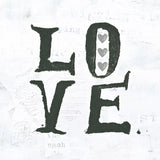 Love Gray Hearts by Kellie Day. SKU 31338a. Archival Giclee Fine art print for wall decor.