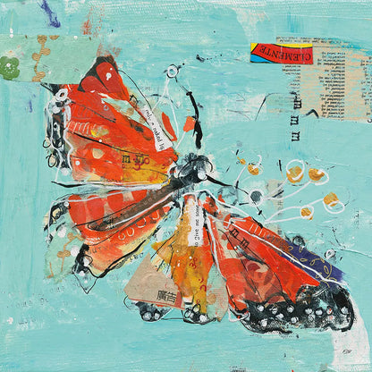 Monarch I Crop by Kellie Day. SKU 27861a. Archival Giclee Fine art print for wall decor.