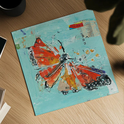 Monarch I Crop by Kellie Day. Shown as a detailed flat fine art print, highlighting archival giclee quality. Available as an archival giclee rolled canvas, fine art paper, or poster print. SKU 27861a.