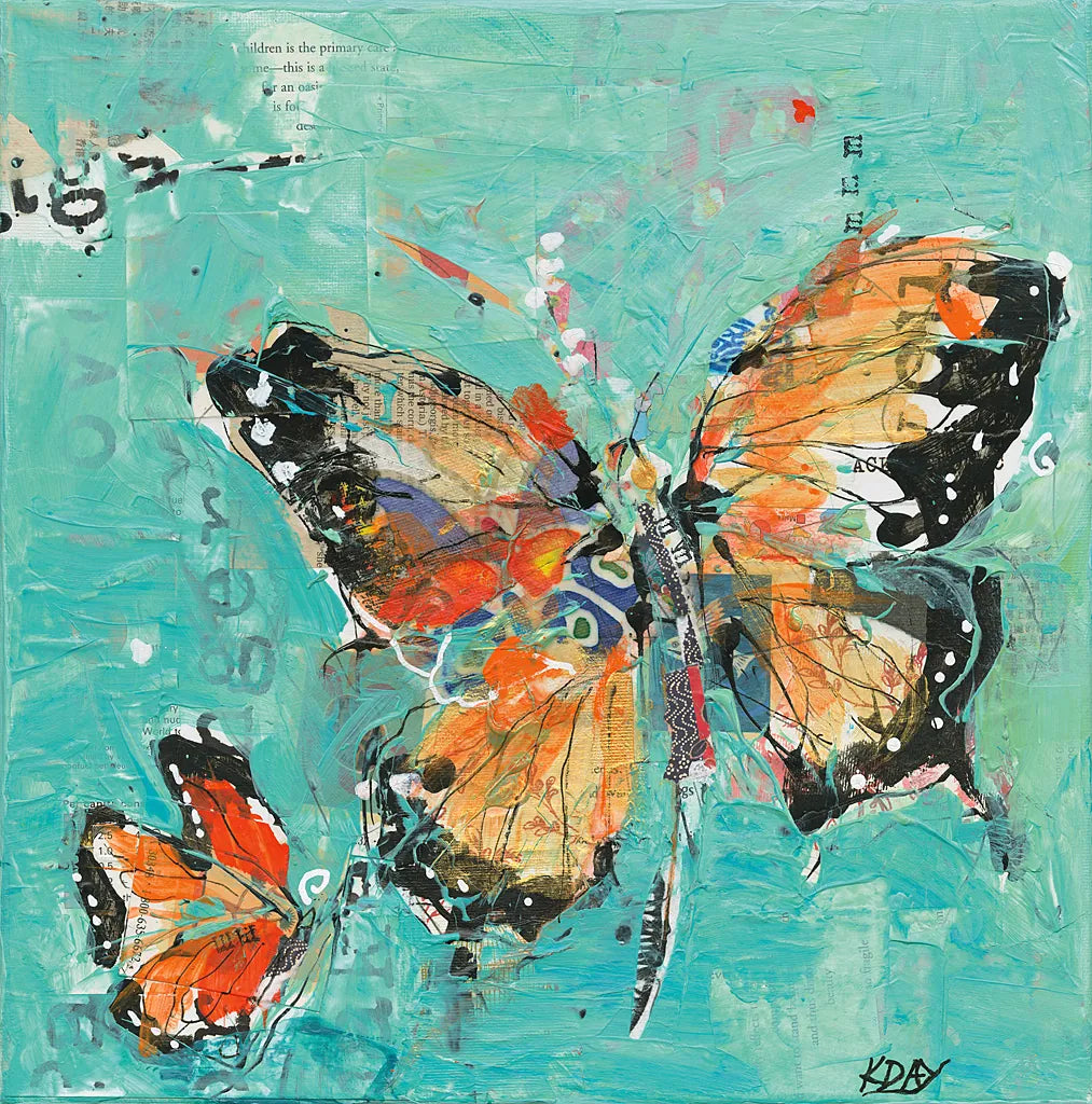 Monarch II by Kellie Day. SKU 27862a. Archival Giclee Fine art print for wall decor.