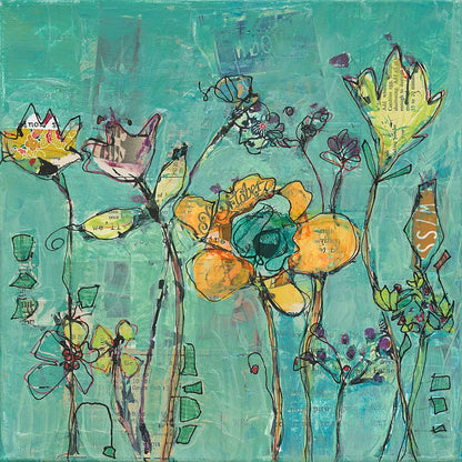 Monkey and Mommy by Kellie Day. SKU 27631a. Archival Giclee Fine art print for wall decor.