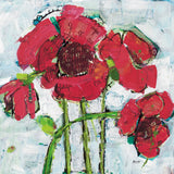POP Square with Magenta by Kellie Day. SKU 36085a. Archival Giclee Fine art print for wall decor.