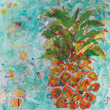 Pineapple by Kellie Day. SKU 37196a. Archival Giclee Fine art print for wall decor.