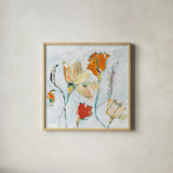 The Sanctuary II by Kellie Day. Shown in a natural wood glass frame for a timeless modern aesthetic. Available as an archival giclee rolled canvas, fine art paper, or poster print. SKU 23516a.