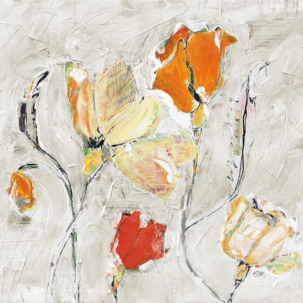 The Sanctuary II Warm by Kellie Day. SKU 23693a. Archival Giclee Fine art print for wall decor.