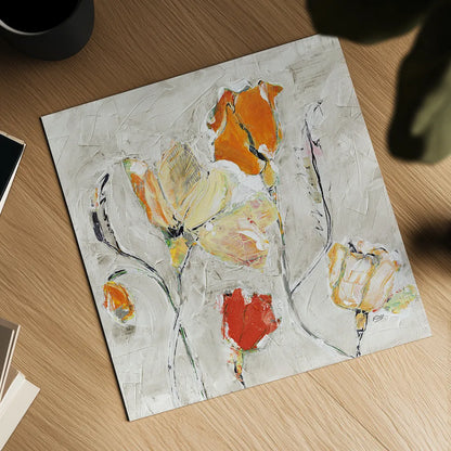 The Sanctuary II Warm by Kellie Day. Shown as a detailed flat fine art print, highlighting archival giclee quality. Available as an archival giclee rolled canvas, fine art paper, or poster print. SKU 23693a.