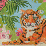 Tiger at Rest Crop by Kellie Day. SKU 72832a. Archival Giclee Fine art print for wall decor.