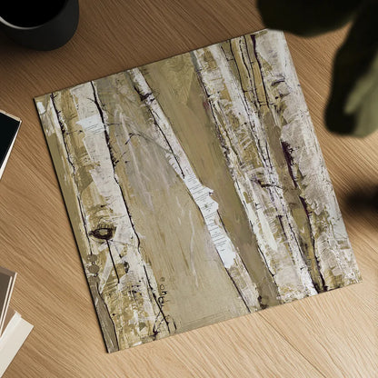 Where the Sun Sleeps I Neutral by Kellie Day. Shown as a detailed flat fine art print, highlighting archival giclee quality. Available as an archival giclee rolled canvas, fine art paper, or poster print. SKU 15104a.