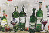 Win Win Green Grey by Kellie Day. SKU 36059i. Archival Giclee Fine art print for wall decor.