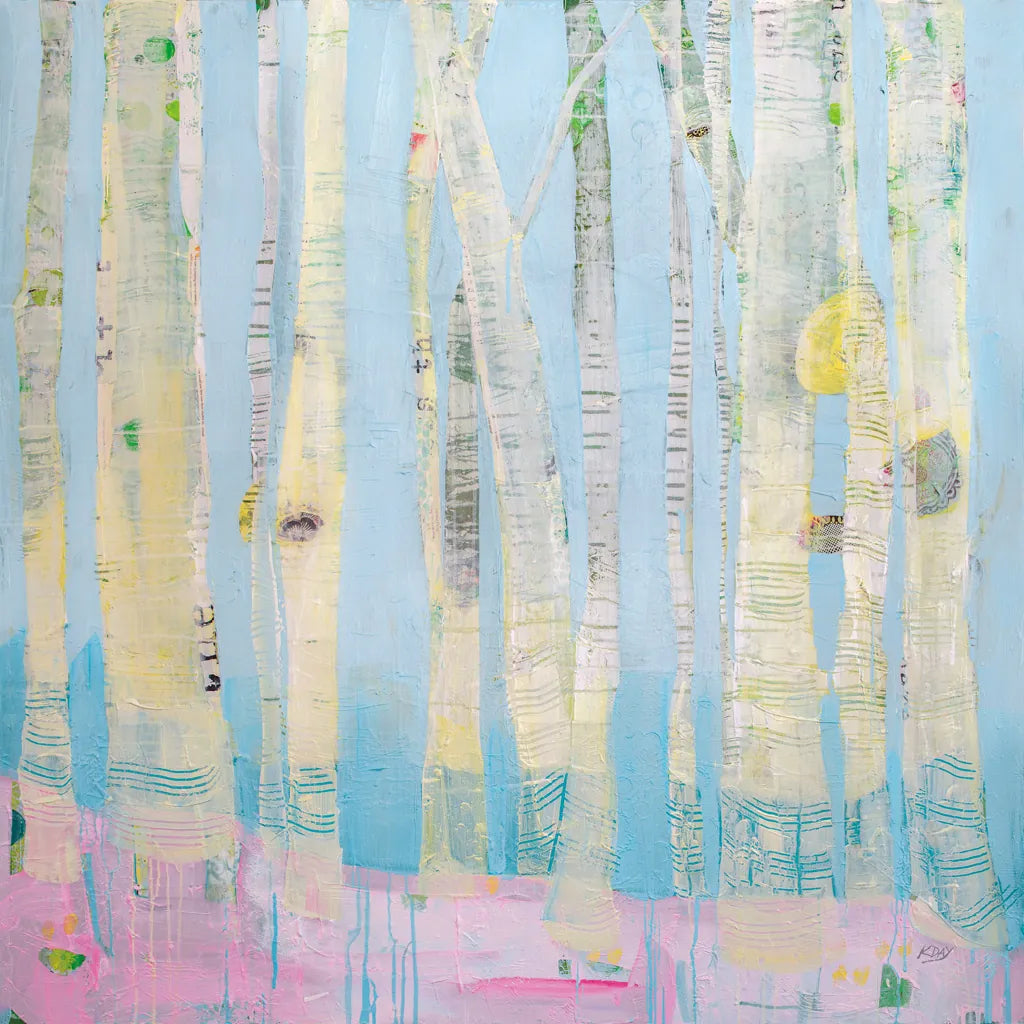 Winter Woods by Kellie Day. SKU 59772a. Archival Giclee Fine art print for wall decor.