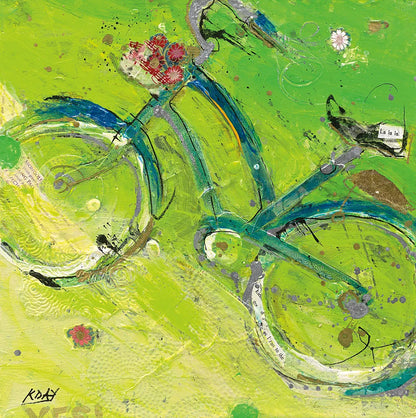 Yes by Kellie Day. SKU 18036a. Archival Giclee Fine art print for wall decor.