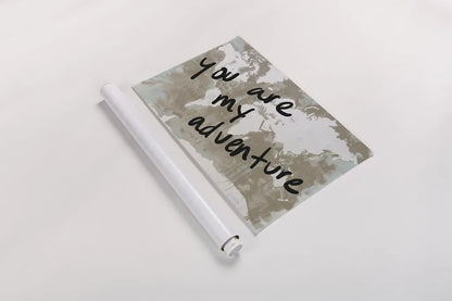 Adventure World by Kent Youngstrom. shown as a rolled paper print. Available as archival giclee rolled canvas, fine art paper, or poster print. SKU 82618i.