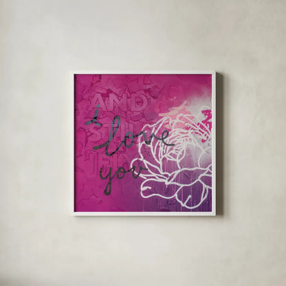 And Still I Fly Sq by Kent Youngstrom. Shown in a crisp white glass frame for a clean and minimalist style. Available as an archival giclee rolled canvas, fine art paper, or poster print. SKU 80637a.