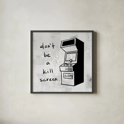 Arcade VI by Kent Youngstrom. Shown in a sleek black glass frame for a contemporary gallery look. Available as an archival giclee rolled canvas, fine art paper, or poster print. SKU 81922a.