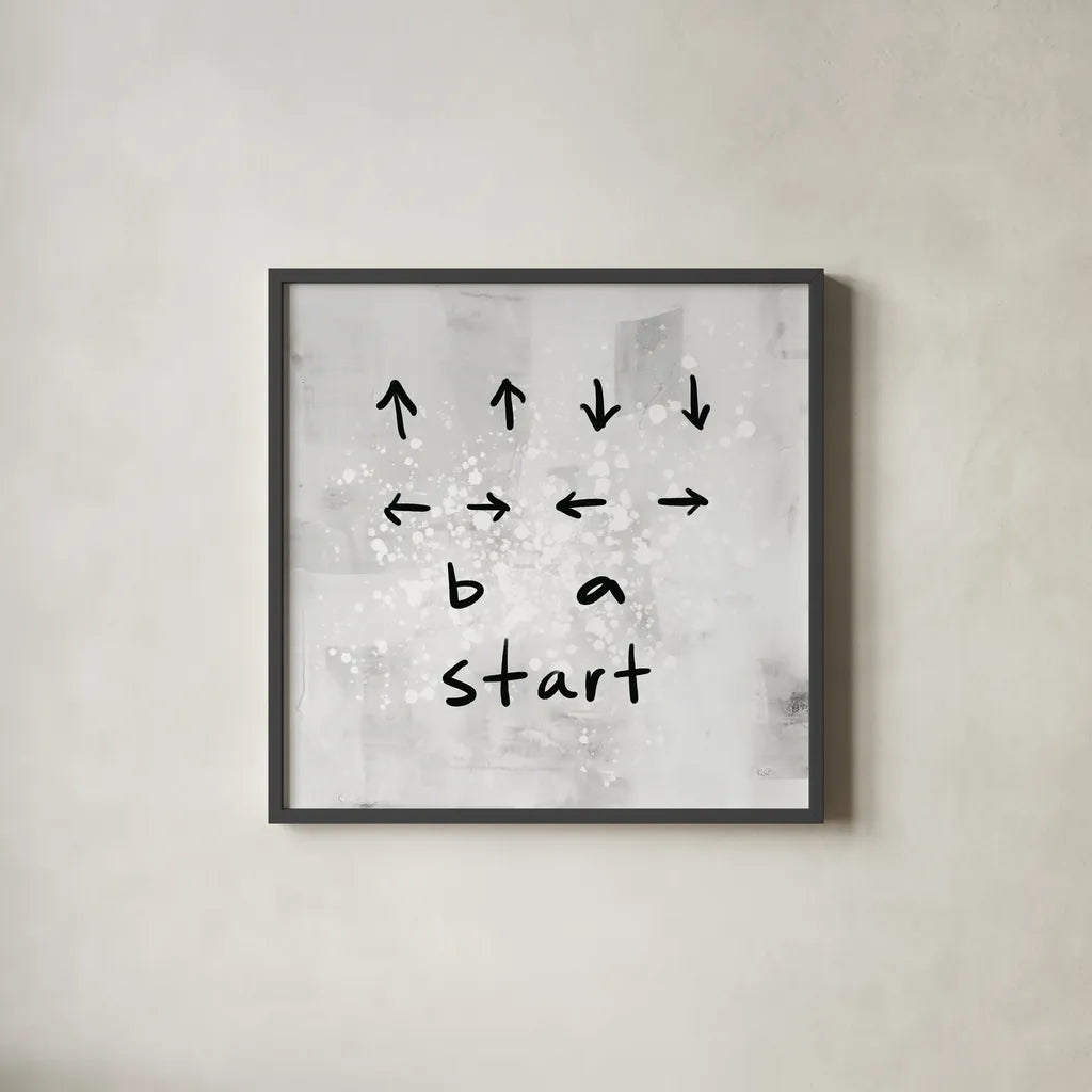 Arcade VII by Kent Youngstrom. Shown in a sleek black glass frame for a contemporary gallery look. Available as an archival giclee rolled canvas, fine art paper, or poster print. SKU 81923a.