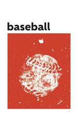 Baller I Red by Kent Youngstrom. SKU 84205h. Archival Giclee Fine art print for wall decor.