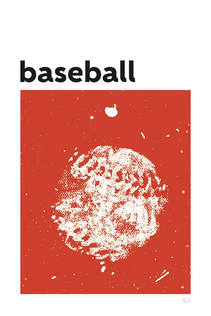 Baller I Red by Kent Youngstrom. SKU 84205h. Archival Giclee Fine art print for wall decor.