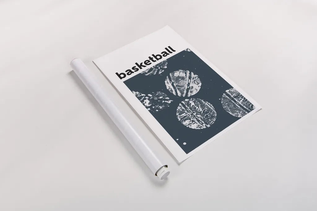 Baller II by Kent Youngstrom. shown as a rolled paper print. Available as archival giclee rolled canvas, fine art paper, or poster print. SKU 84140h.