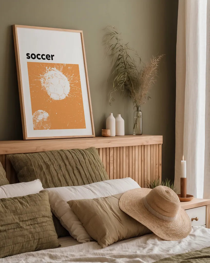 Baller IV by Kent Youngstrom. shown as a paper print in a natural frame. Available as a archival giclee rolled canvas, fine art paper, or poster print. SKU 84142h.