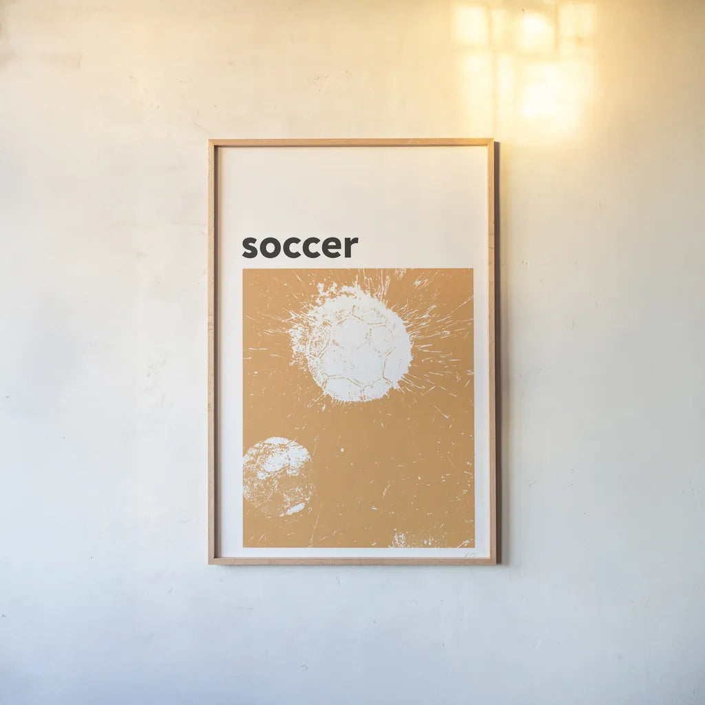 Baller IV by Kent Youngstrom. shown as a paper print in a natural frame. Available as a archival giclee rolled canvas, fine art paper, or poster print. SKU 84142h.