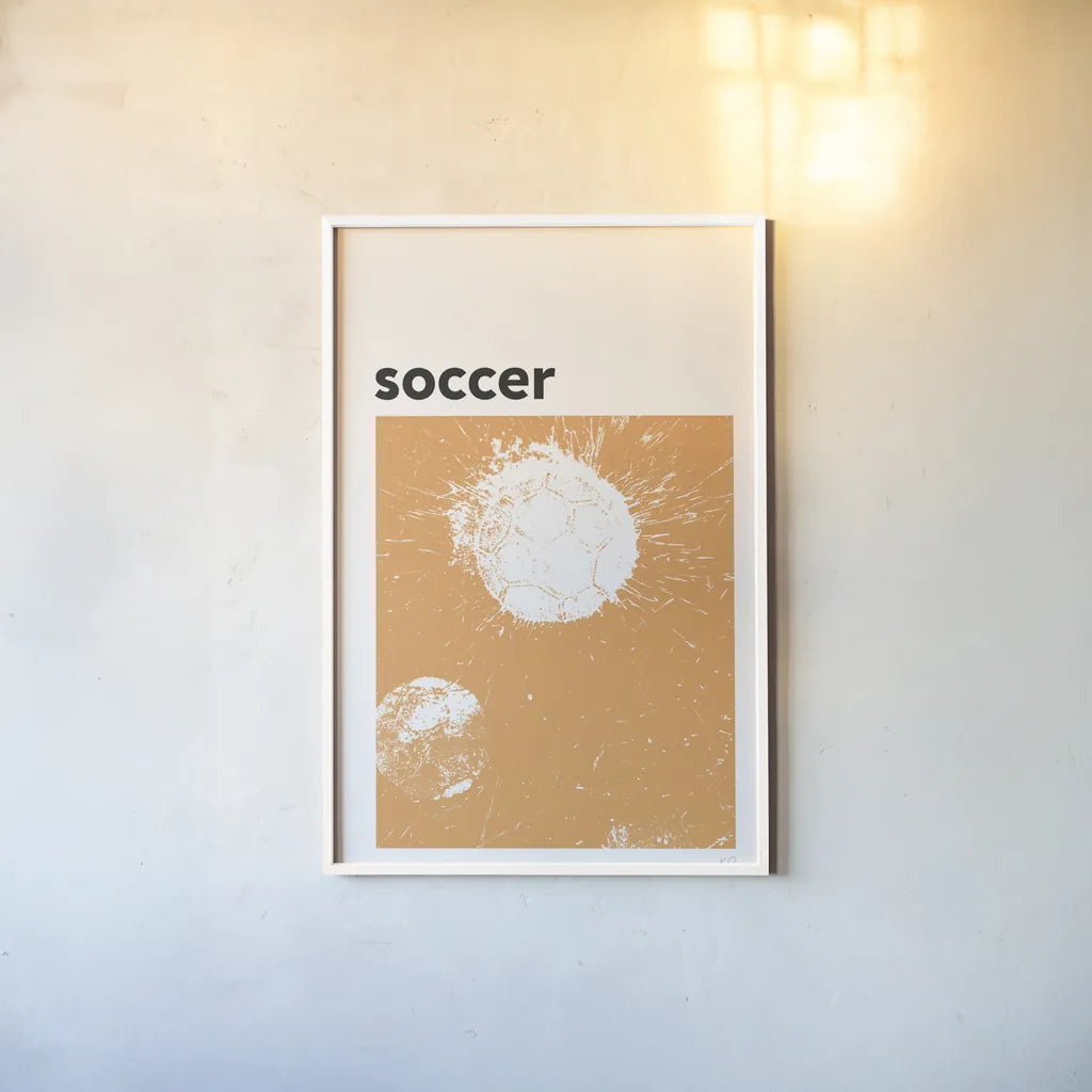 Baller IV by Kent Youngstrom. shown as a paper print in a white frame. Available as a archival giclee rolled canvas, fine art paper, or poster print. SKU 84142h.