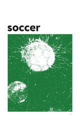 Baller IV Green by Kent Youngstrom. SKU 84208h. Archival Giclee Fine art print for wall decor.