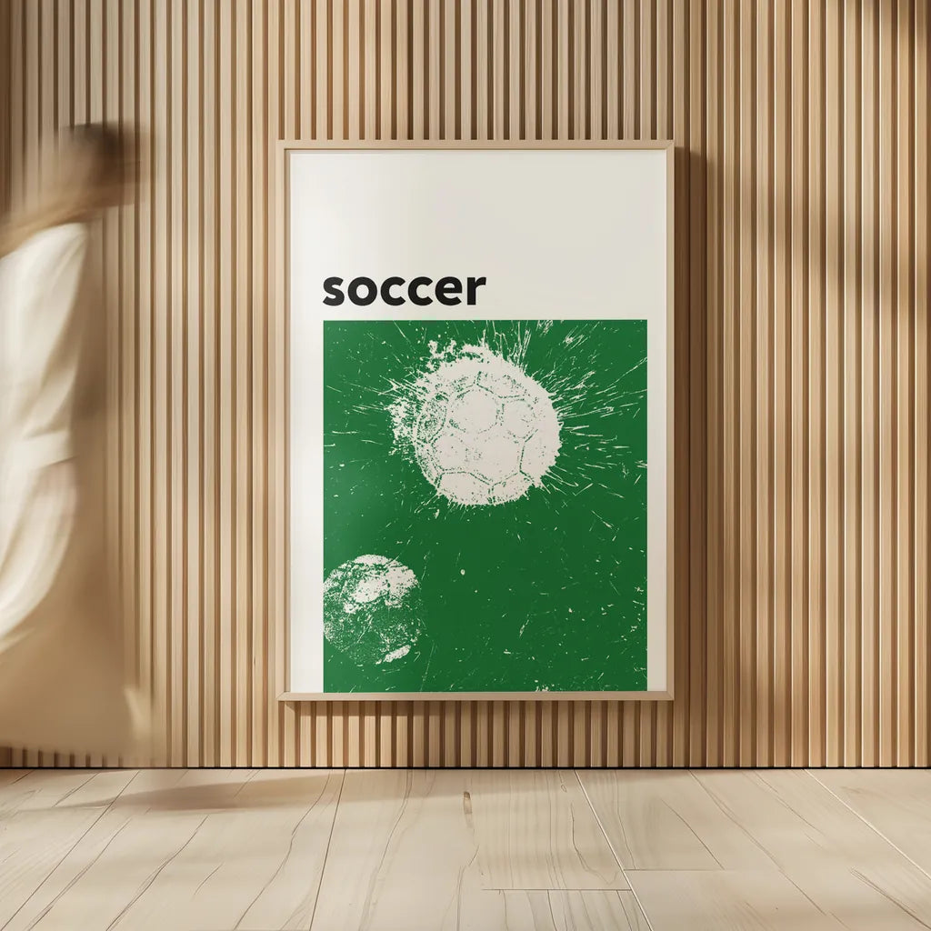 Baller IV Green by Kent Youngstrom. shown as over sized large wall art. Available as an archival giclee rolled canvas, fine art paper, or poster print. SKU 84208h.
