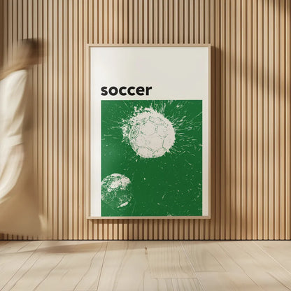 Baller IV Green by Kent Youngstrom. shown as over sized large wall art. Available as an archival giclee rolled canvas, fine art paper, or poster print. SKU 84208h.