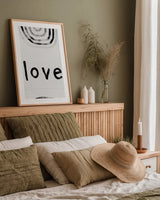 Big Love by Kent Youngstrom. shown as a paper print in a natural frame. Available as a archival giclee rolled canvas, fine art paper, or poster print. SKU 87975h.