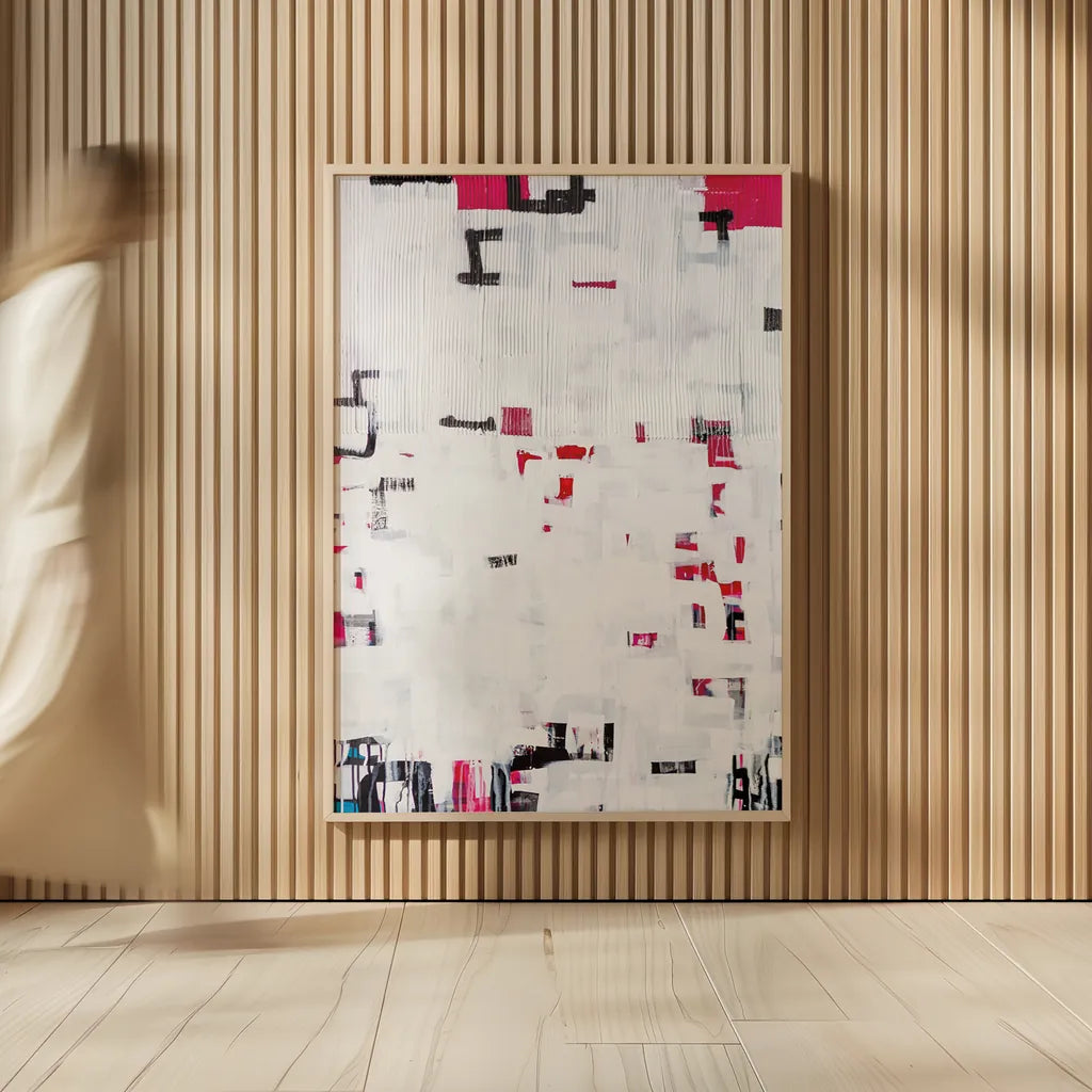 Bits and Bytes by Kent Youngstrom. shown as over sized large wall art. Available as an archival giclee rolled canvas, fine art paper, or poster print. SKU 80627h.