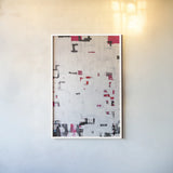 Bits and Bytes by Kent Youngstrom. shown as a paper print in a white frame. Available as a archival giclee rolled canvas, fine art paper, or poster print. SKU 80627h.
