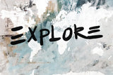 Explore Neutral World Map by Kent Youngstrom. SKU 82619i. Archival Giclee Fine art print for wall decor.