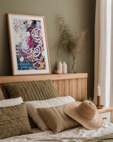 Ive Got Everything v2 by Kent Youngstrom. shown as a paper print in a natural frame. Available as a archival giclee rolled canvas, fine art paper, or poster print. SKU 80639h.