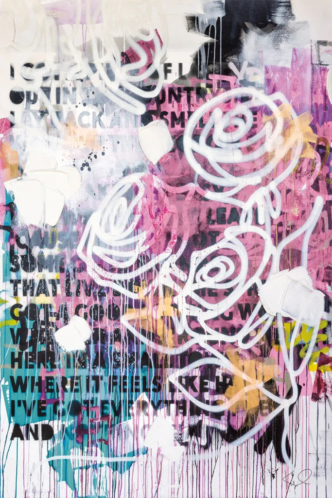 Ive Got Everything v2 Pink by Kent Youngstrom. SKU 85666h. Archival Giclee Fine art print for wall decor.