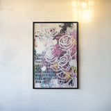 Ive Got Everything v2 Pink by Kent Youngstrom. shown as a paper print in a black flame. Available as a archival giclee rolled canvas, fine art paper, or poster print. SKU 85666h.