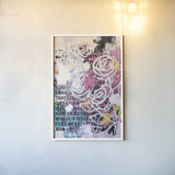 Ive Got Everything v2 Pink by Kent Youngstrom. shown as a paper print in a white frame. Available as a archival giclee rolled canvas, fine art paper, or poster print. SKU 85666h.