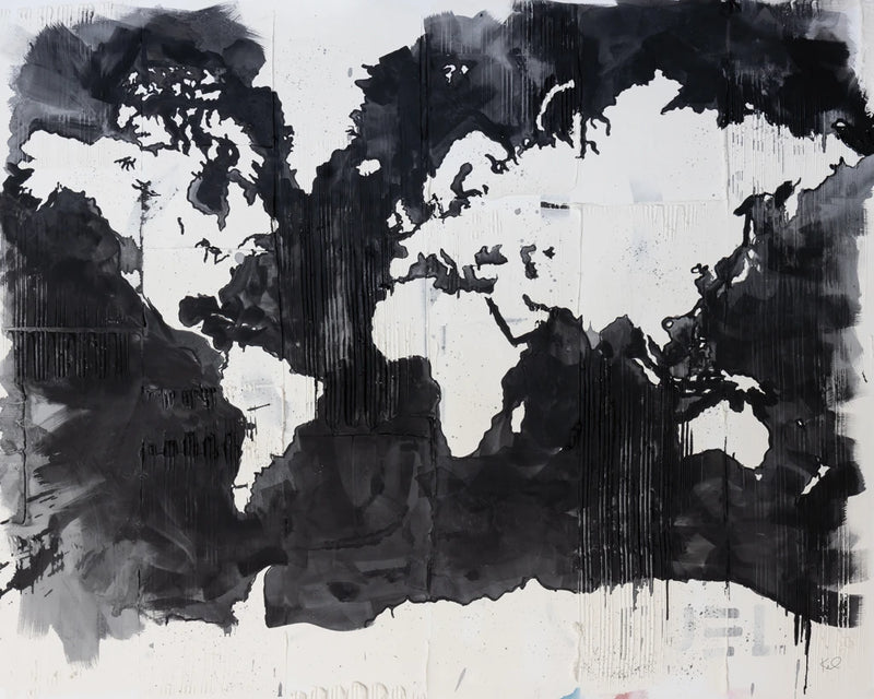 Map of the World by Kent Youngstrom