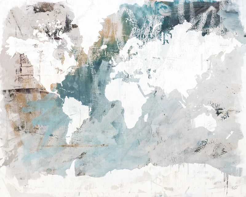 Neutral World Map by Kent Youngstrom