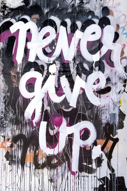 Never Give Up by Kent Youngstrom. SKU 80212h. Archival Giclee Fine art print for wall decor.