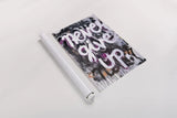 Never Give Up by Kent Youngstrom. shown as a rolled paper print. Available as archival giclee rolled canvas, fine art paper, or poster print. SKU 80212h.
