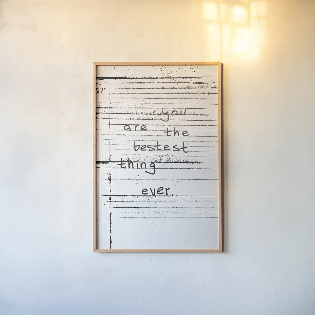 Passing Notes by Kent Youngstrom. shown as a paper print in a natural frame. Available as a archival giclee rolled canvas, fine art paper, or poster print. SKU 87968h.