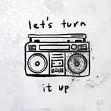 Turn it Up I by Kent Youngstrom. SKU 81099a. Archival Giclee Fine art print for wall decor.
