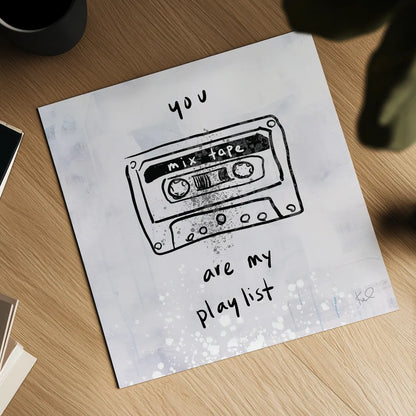 Turn it Up II by Kent Youngstrom. Shown as a detailed flat fine art print, highlighting archival giclee quality. Available as an archival giclee rolled canvas, fine art paper, or poster print. SKU 81100a.