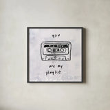Turn it Up II by Kent Youngstrom. Shown in a sleek black glass frame for a contemporary gallery look. Available as an archival giclee rolled canvas, fine art paper, or poster print. SKU 81100a.