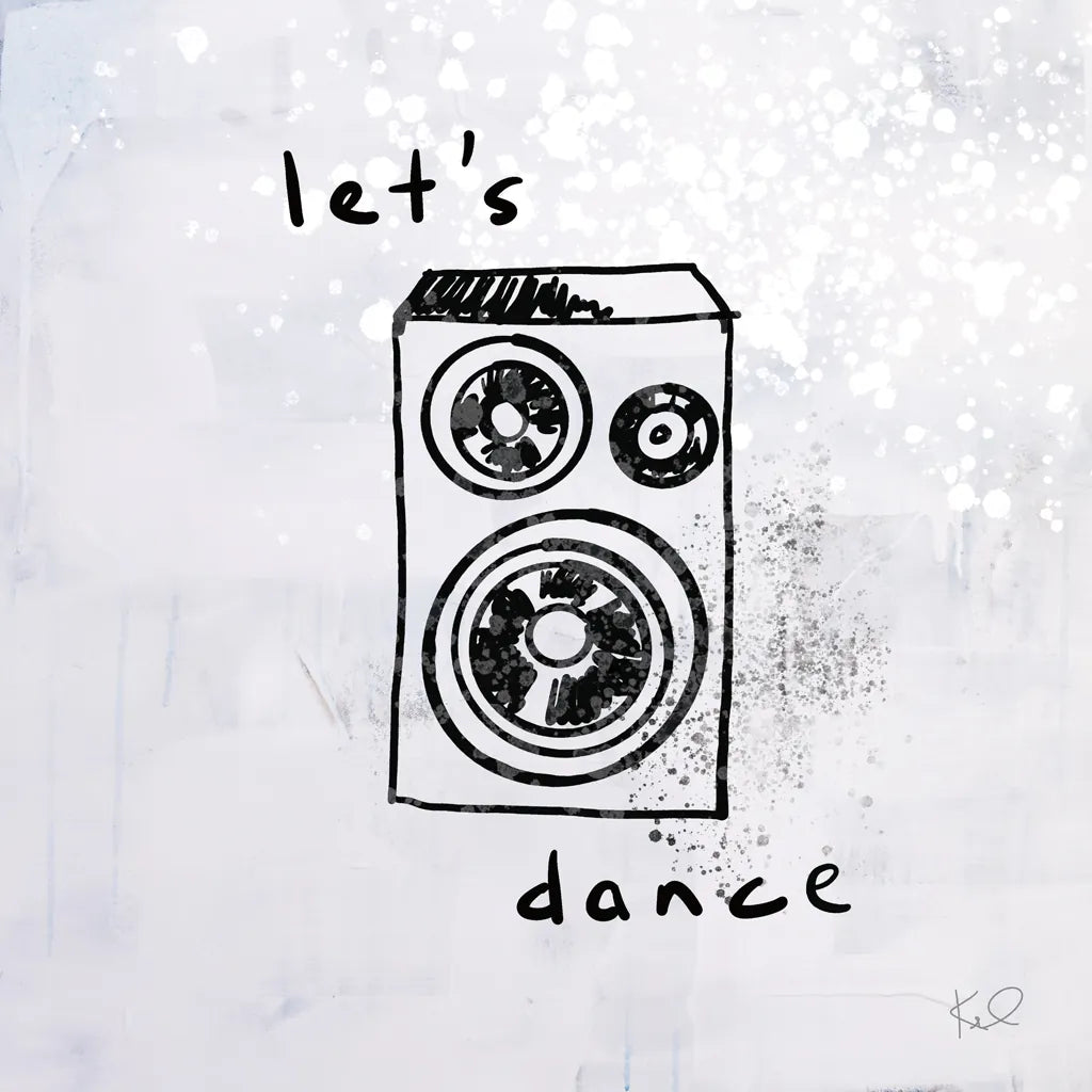 Turn it Up IV by Kent Youngstrom. SKU 81102a. Archival Giclee Fine art print for wall decor.