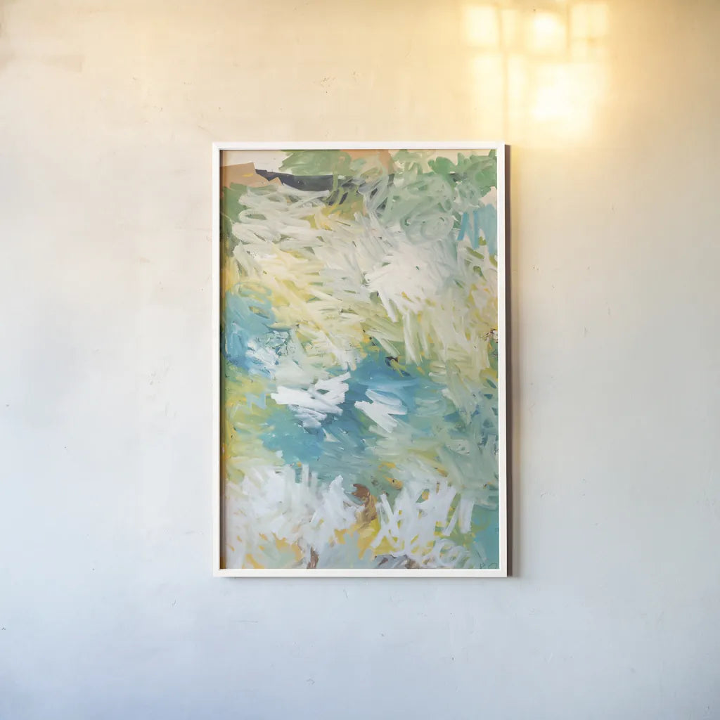 Vibrancy by Kent Youngstrom. shown as a paper print in a white frame. Available as a archival giclee rolled canvas, fine art paper, or poster print. SKU 80586h.