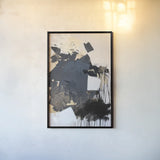 Why Settle by Kent Youngstrom. shown as a paper print in a black flame. Available as a archival giclee rolled canvas, fine art paper, or poster print. SKU 80216h.