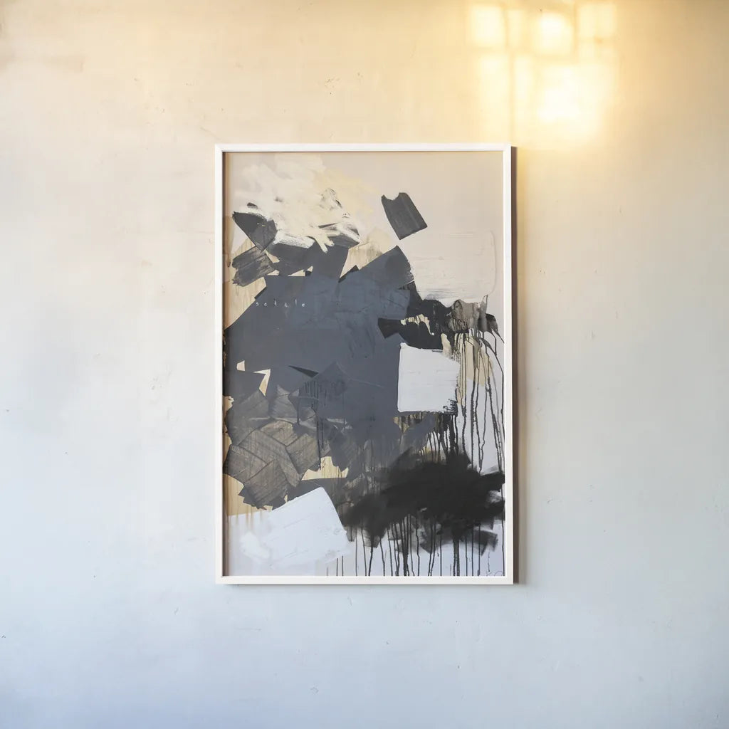 Why Settle by Kent Youngstrom. shown as a paper print in a white frame. Available as a archival giclee rolled canvas, fine art paper, or poster print. SKU 80216h.