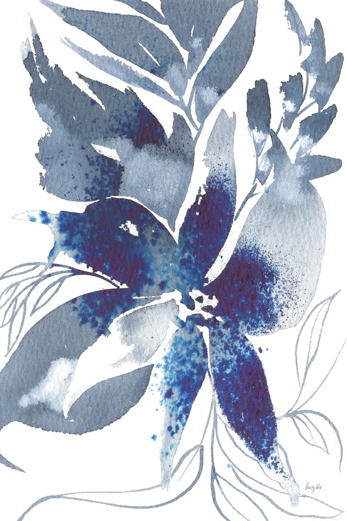 Beauty of Blue by Kristy Rice. SKU 100913h. Archival Giclee Fine art print for wall decor.